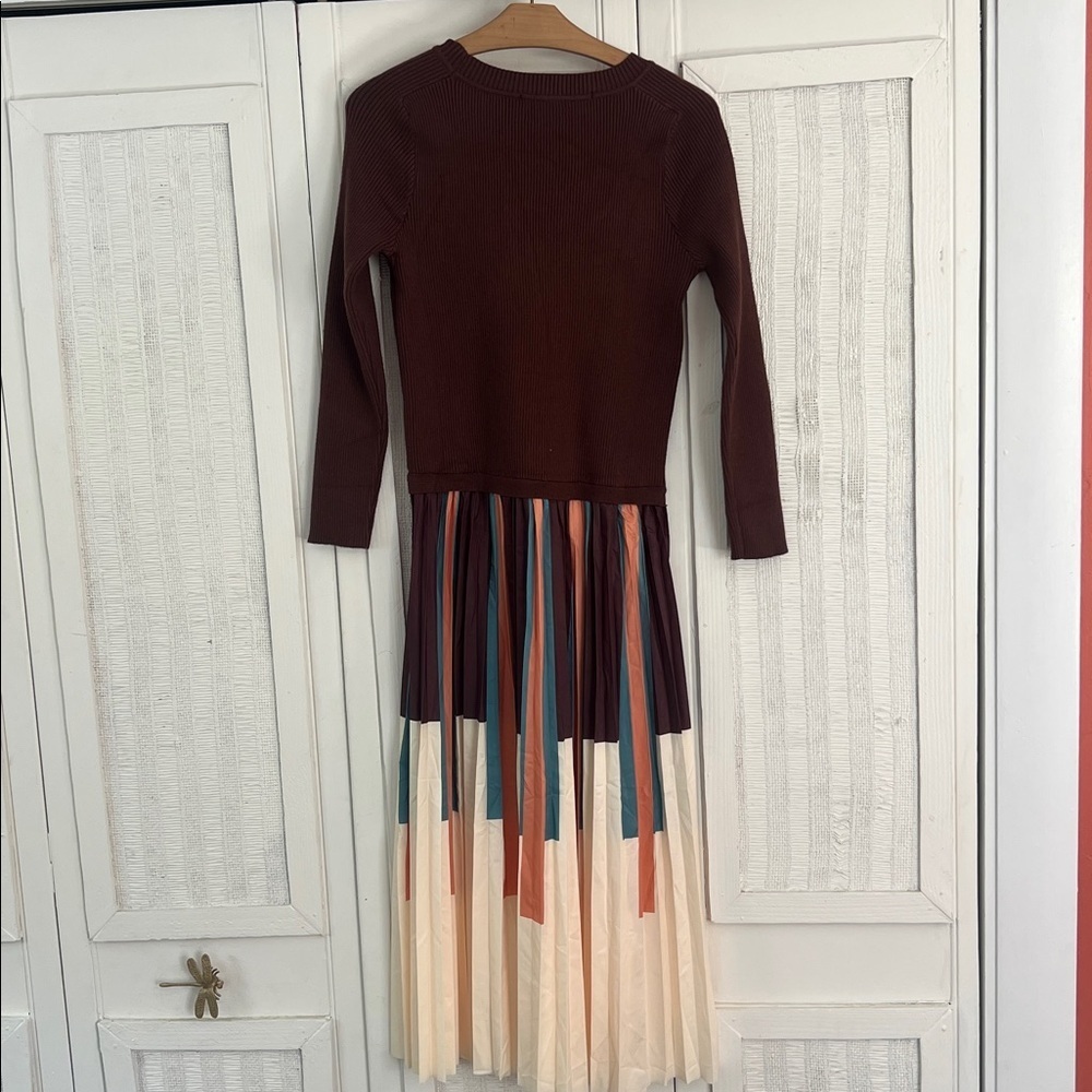 Dalia MacPhee Black Knit Dress delta size L - Picture 5 of 6
